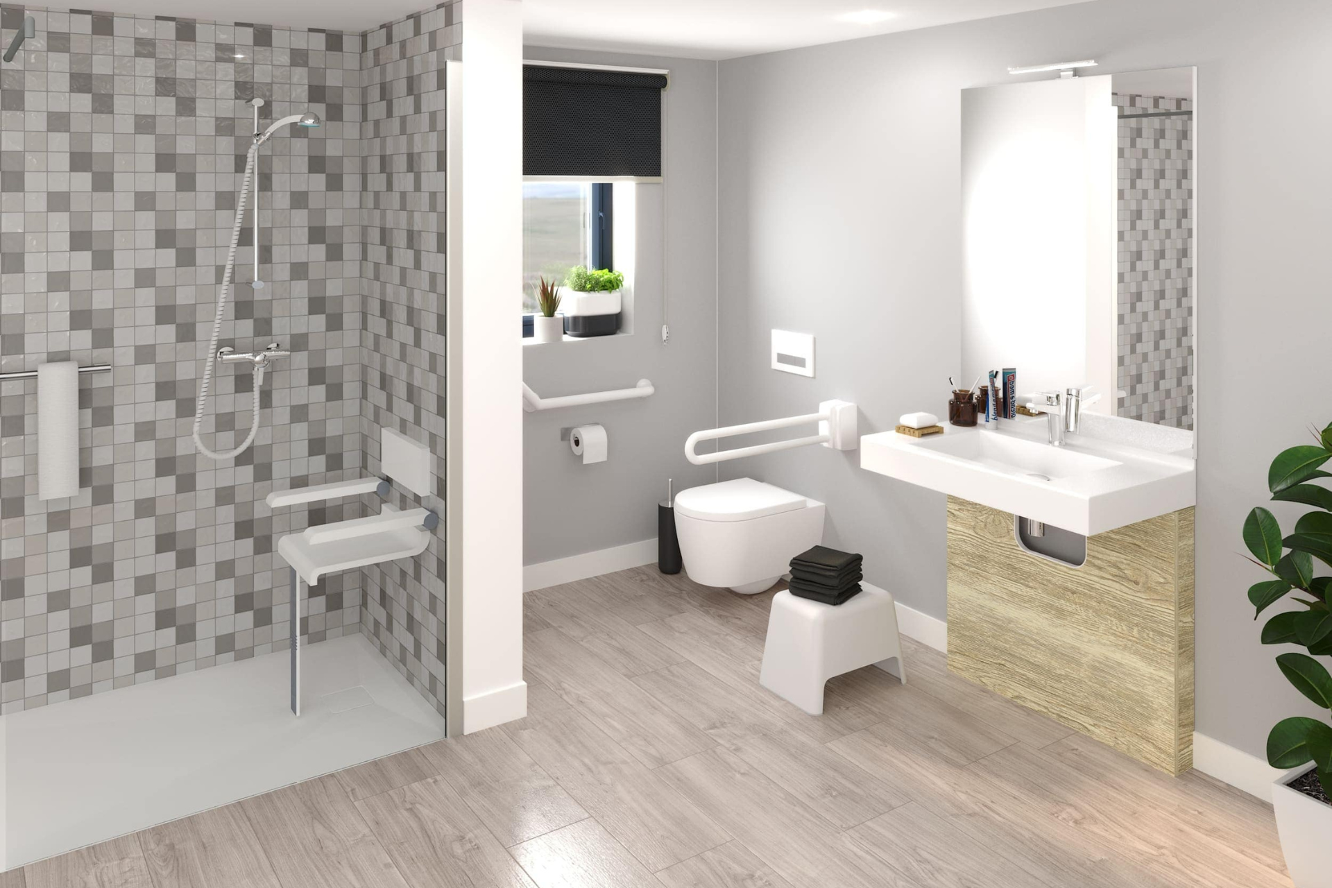  Sanitaire handicapé